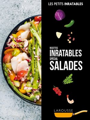 cover image of Recettes inratables spécial salades